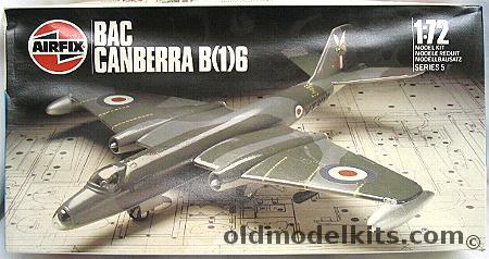Airfix 1/72 BAC Canberra B(1)6 - Australia RAAF / Great Britain RAF, 9 05012 plastic model kit